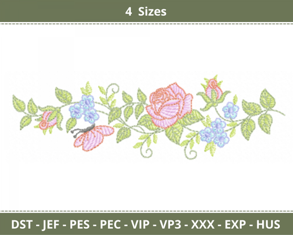 Creative Embroidery Design - machine Embroidery - 4 Sizes - Instant Download Machine Embroidery Designs