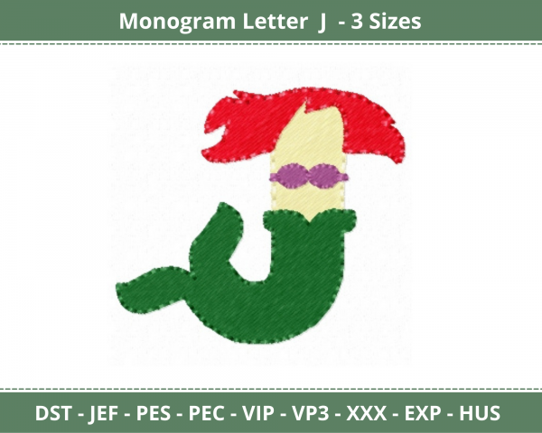 Alphabets Embroidery Design - Monogram - Font - Machine Embroidery Pattern – 3 Sizes - Instant Download Machine Embroidery Designs