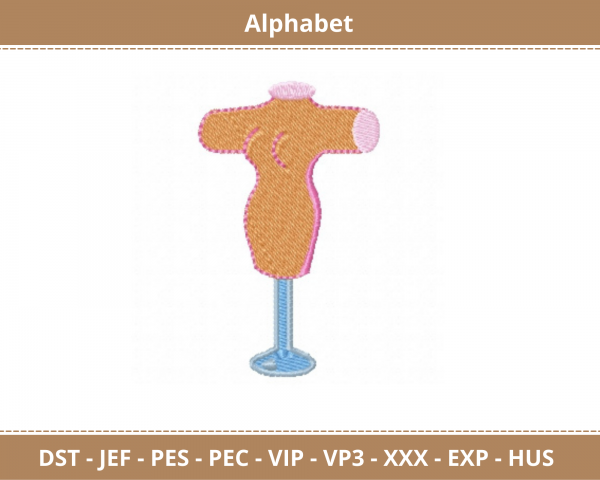 T Alphabet Embroidery Design - Monogram - Font - Machine Embroidery Pattern – Instant Download Machine Embroidery Designs