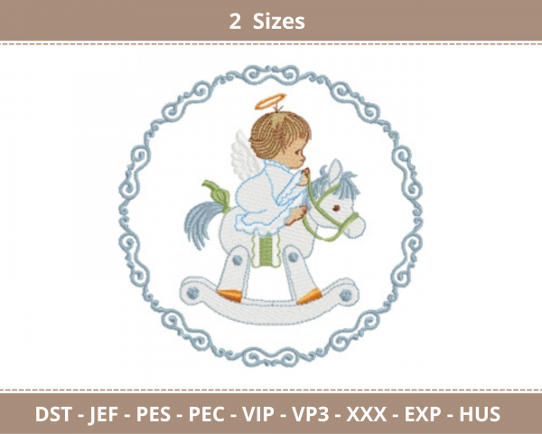 Creative Embroidery Design - machine Embroidery Pattern - 2 Sizes - Instant Download Machine Embroidery Designs