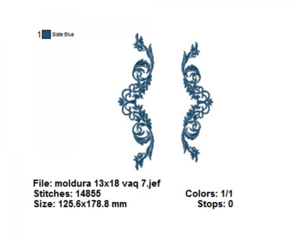 Creative Frame Embroidery Design - Machine Embroidery Pattern -   Instant Download Machine Embroidery Designs