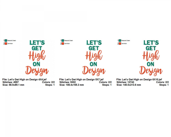 Quotes Embroidery Design - Machine Embroidery Pattern - 3 Sizes - Instant Download Machine Embroidery Designs