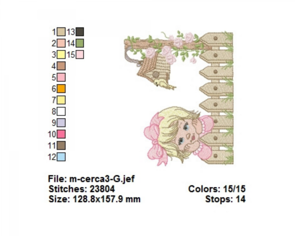 Baby Girl Cloths Embroidery Design - Machine Embroidery Pattern - Instant Download Machine Embroidery Designs