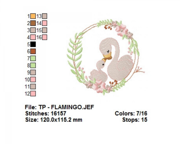 Swan Embroidery Design - Bird - machine Embroidery Pattern - Instant Download Machine Embroidery Designs