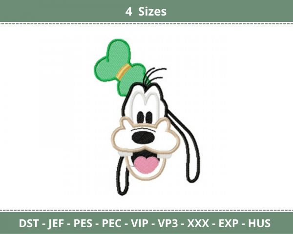 Cartoon Embroidery Design - Machine Embroidery Pattern - 4 Sizes - Instant Download Machine Embroidery Designs